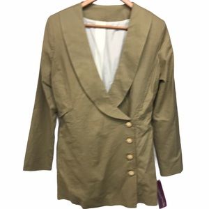 Butterick pattern Linen Tunic Jacket Demo size 12